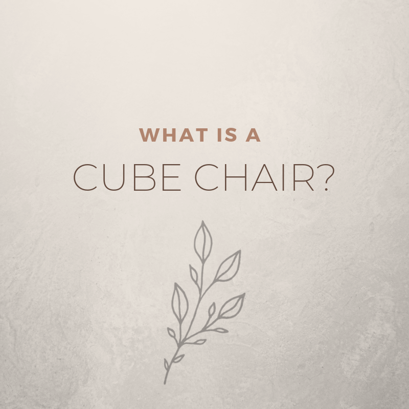 what is a cube chair?