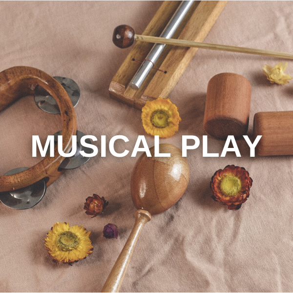 Wooden Instruments Musical Toys for Babies Toddlers Little