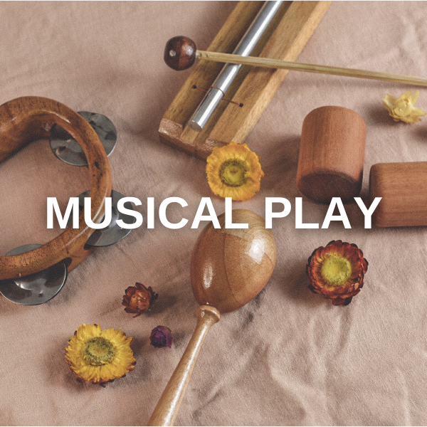 wooden instruments for babies and toddlers