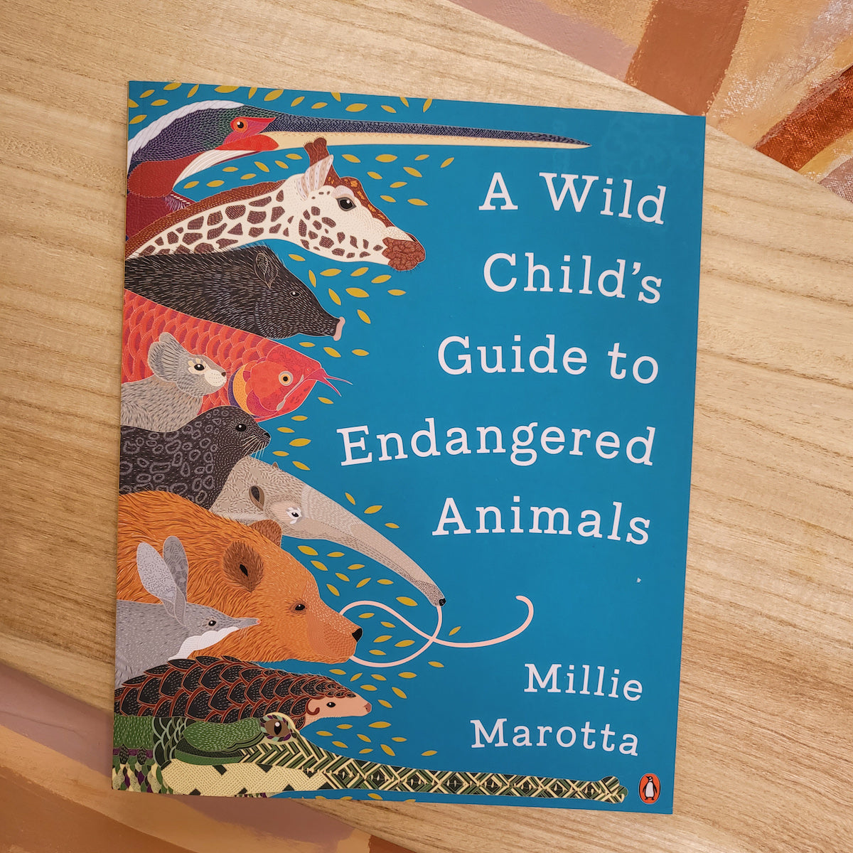Image of a children's book about A Wild Childs Guide to Endangered Animals