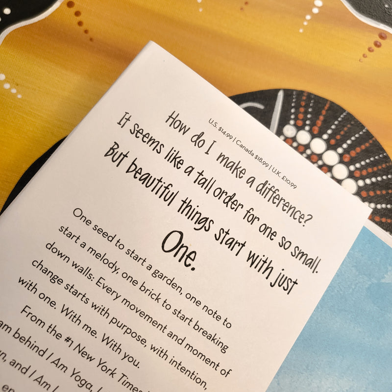 image is an inside page of a children's book called I Am One: A Book Of Togetherness. It is about acceptance and diversity..