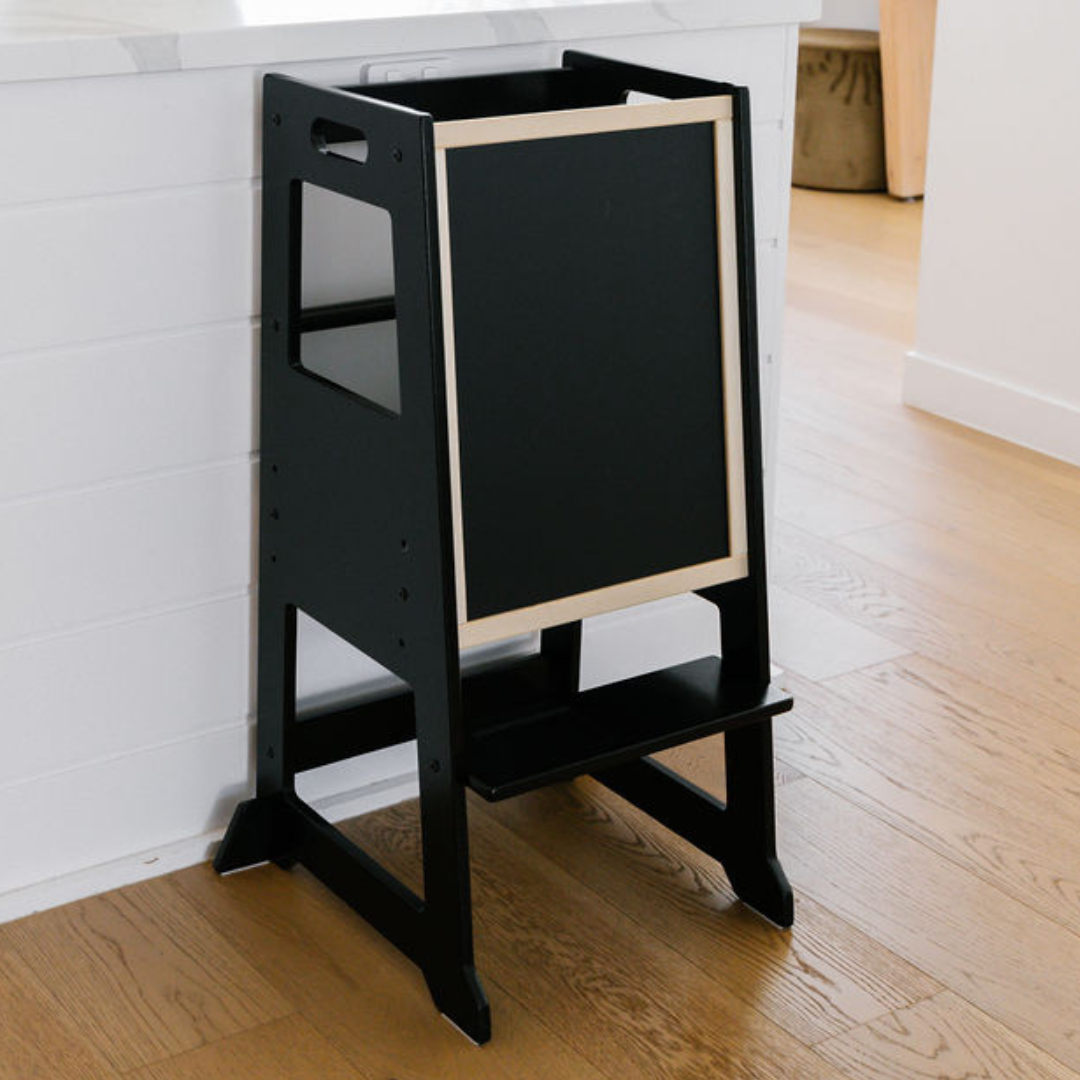 Slimline Learning Tower | Black