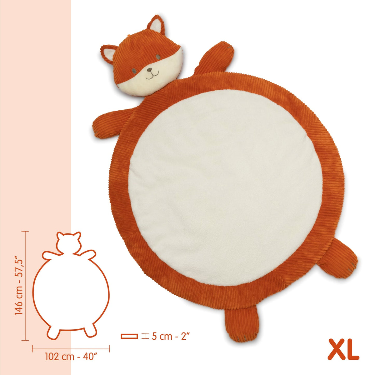 Baby Play Mat - Fox