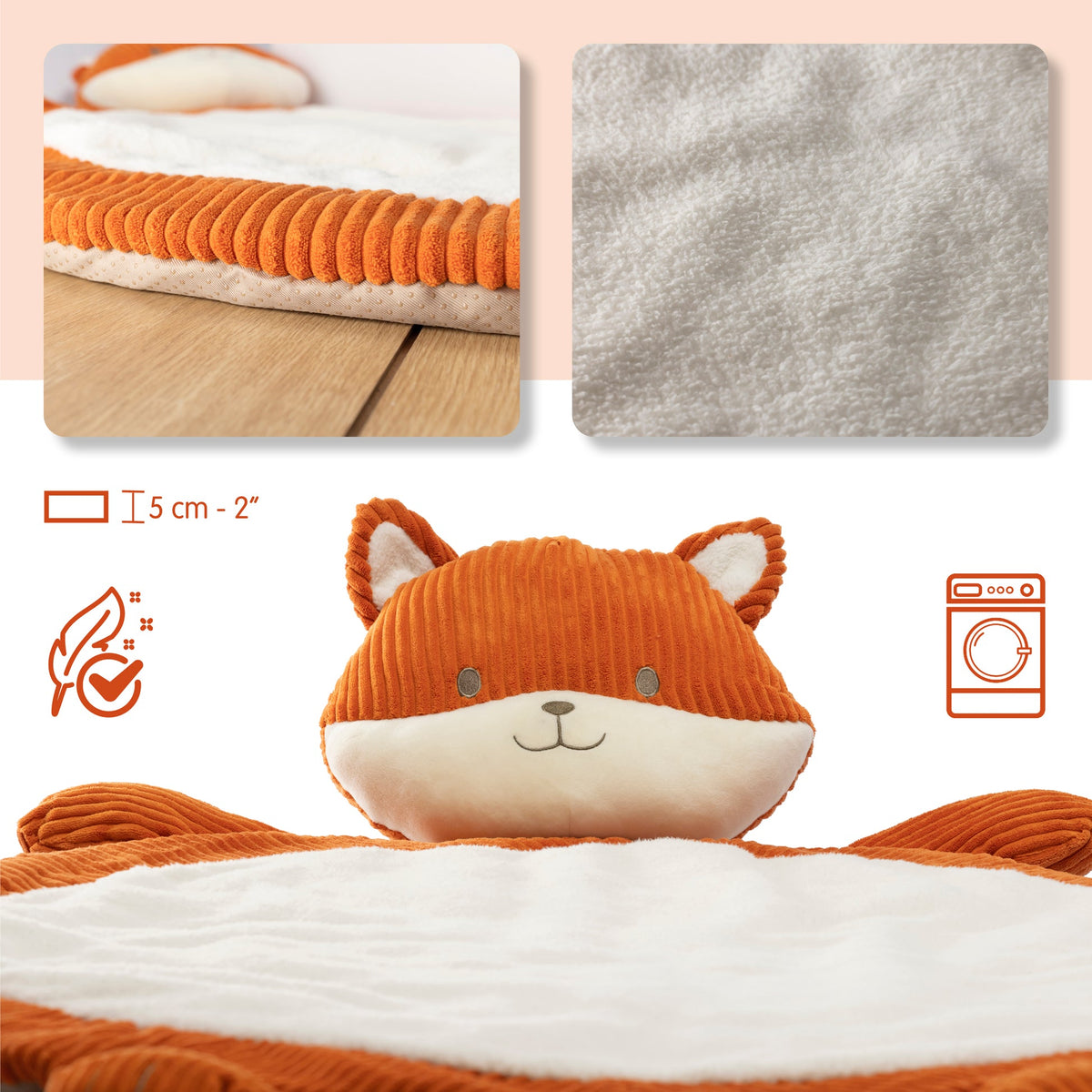 Baby Play Mat - Fox