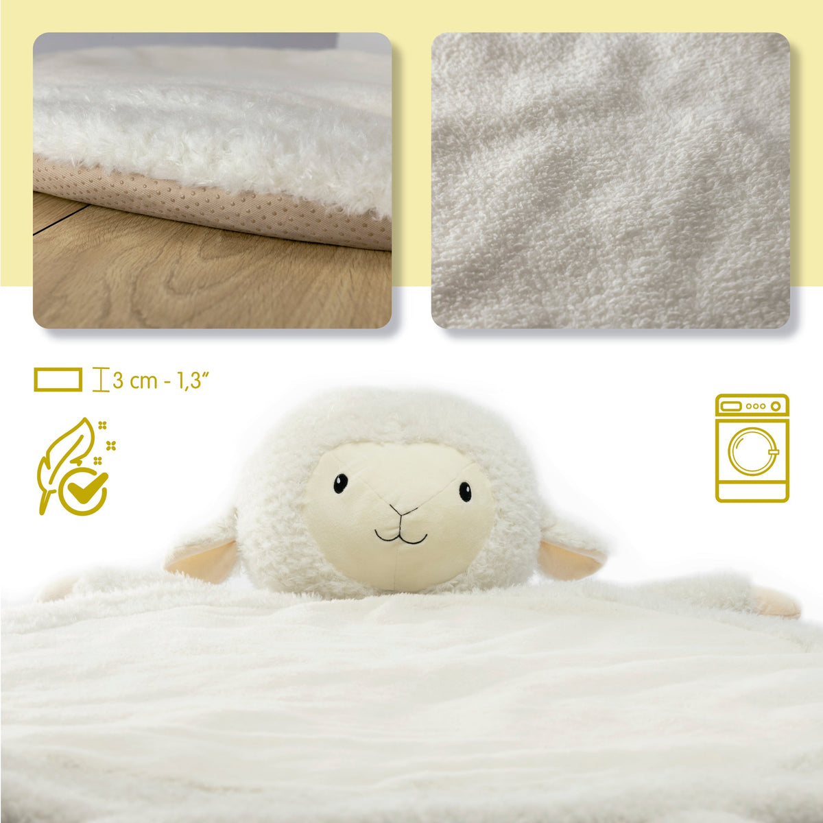 Baby Play Mat - Lamb