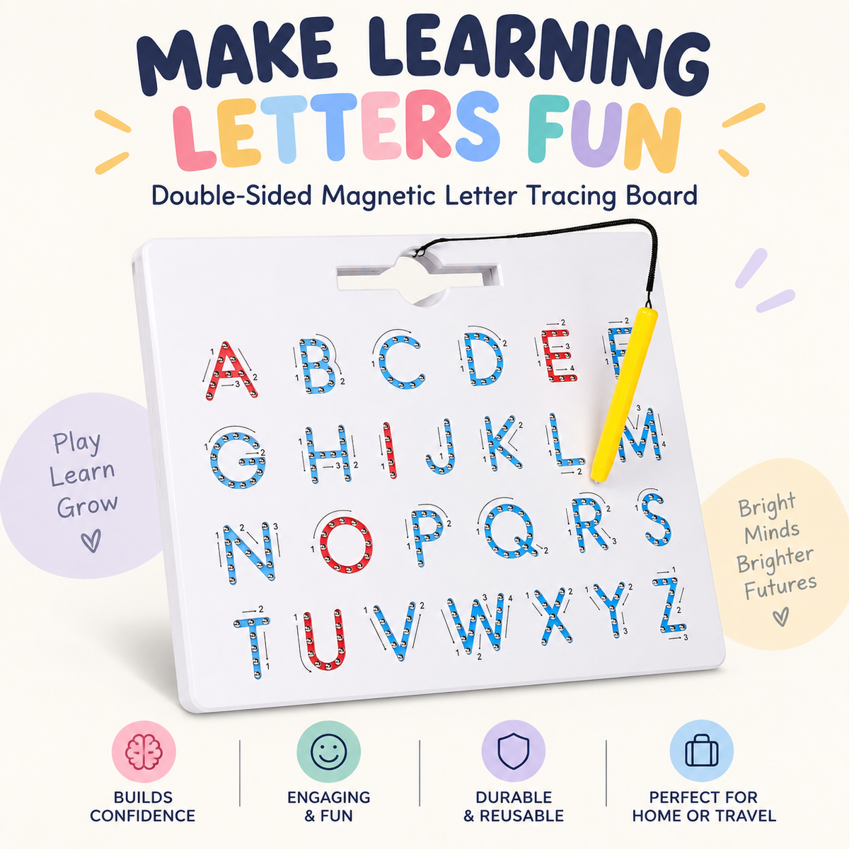 Magnetic Letter Tracing Board