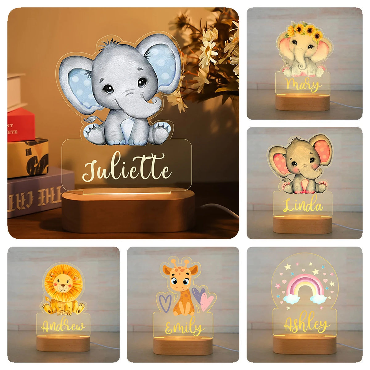 Personalised Night Light