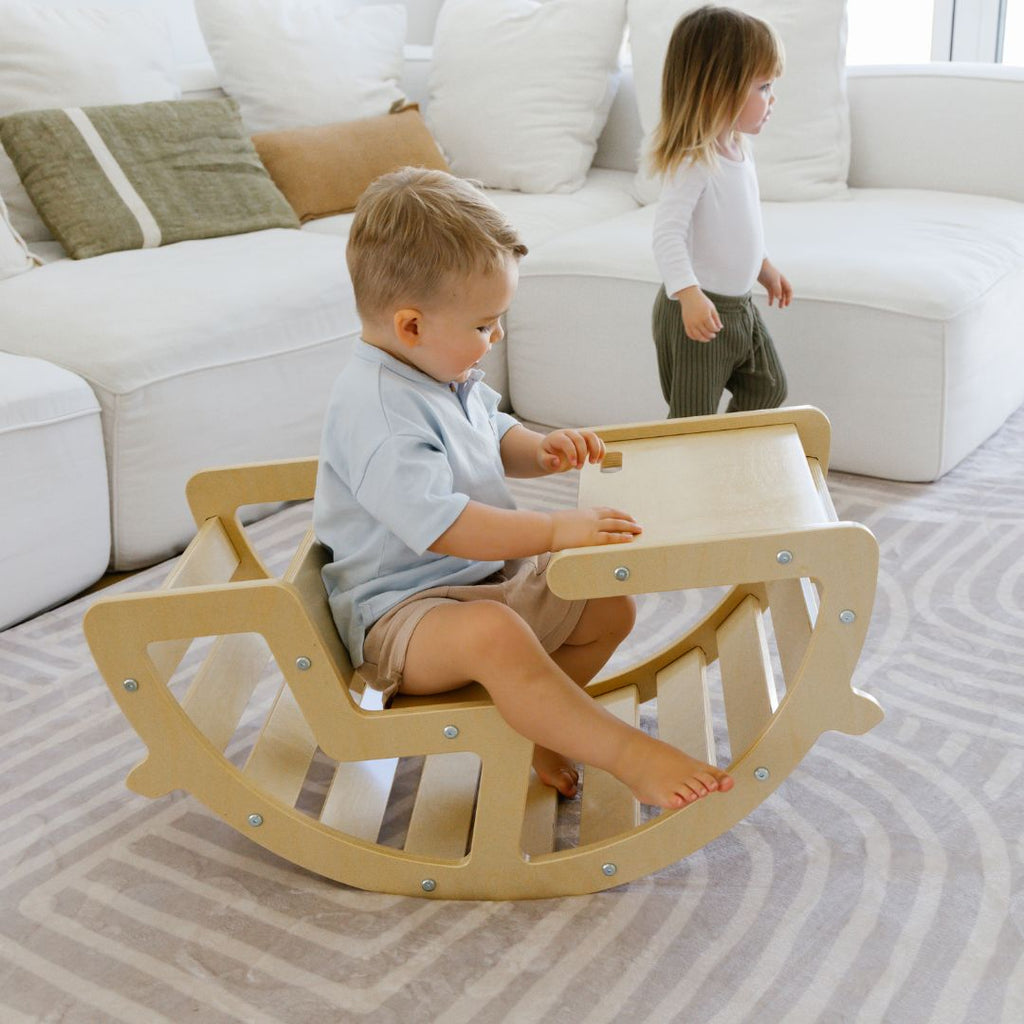 Pickler Rocker 2 in 1 Pikler and Rocker – Little Big Learning