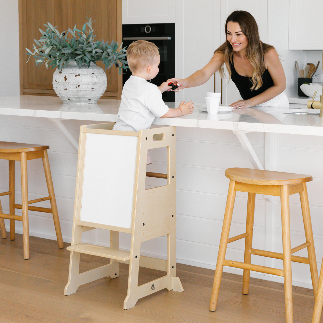 Slimline Learning Tower | Birch