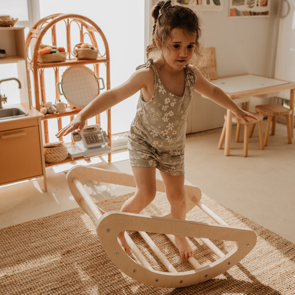 Little Pikler Arch & Rocker | Pikler Arch Climbing Frame – Little Big ...
